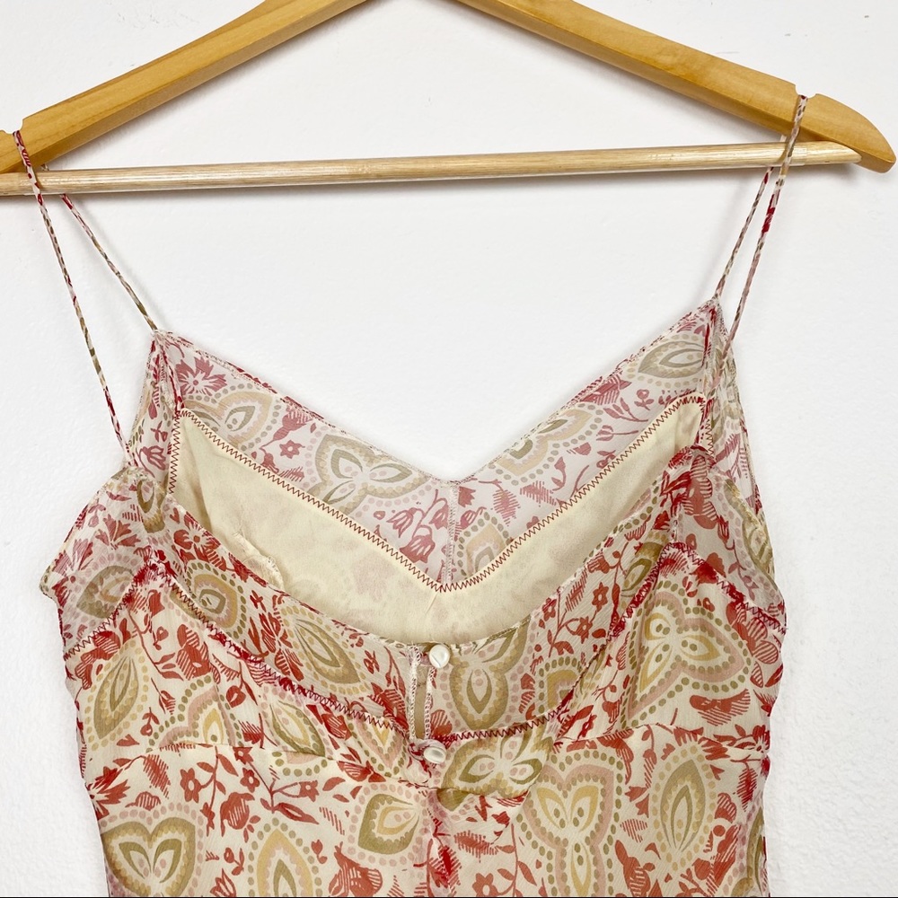 Vince Vintage Floral Maxi Slip Dress Size 2 - Picture 7 of 7